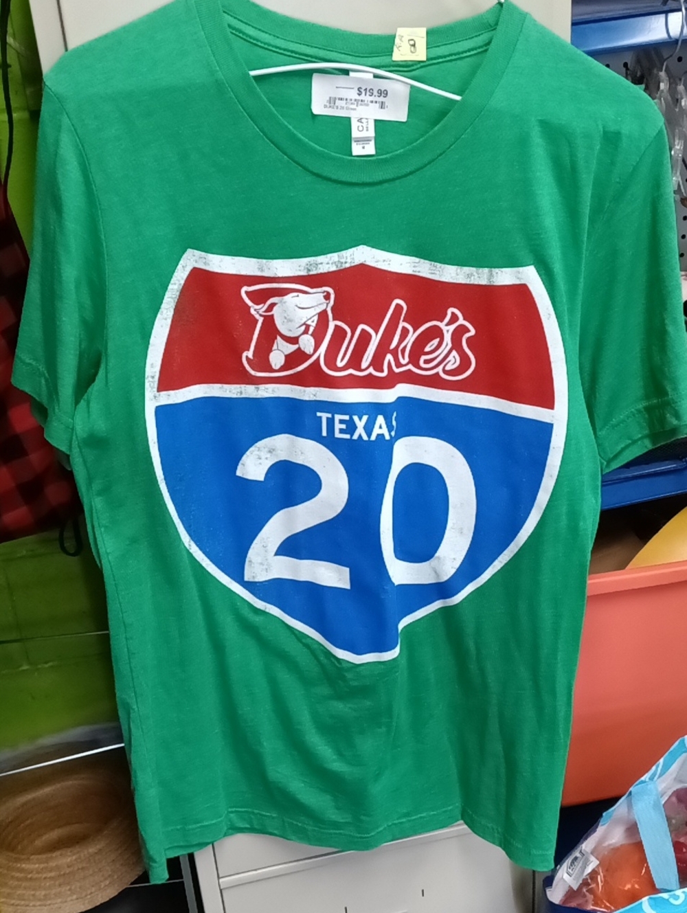 Texas 20 Green Short Sleeve Tee